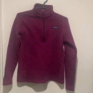 Patagonia 1/4 zip pull over better sweater